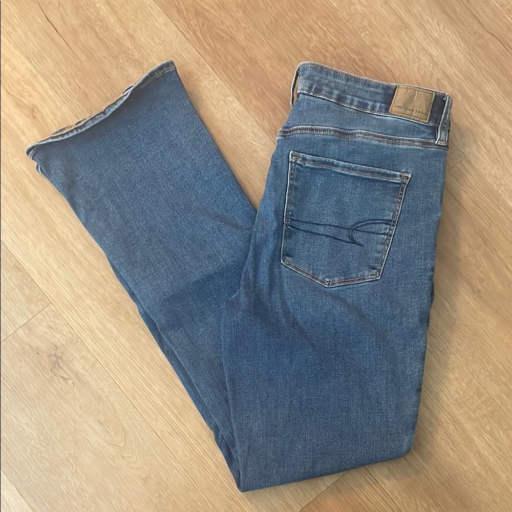 American Eagle Outfitters Blue Bootcut Jeans